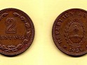 Moneda Nacional - 2 Centavos - Argentina - 1939 - Bronze - KM# 38 - 20 mm - 0